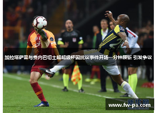 加拉塔萨雷与费内巴切土超超级杯因抗议事件开场一分钟腰斩 引发争议